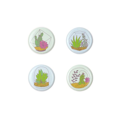 Terrariums Magnet Set 1